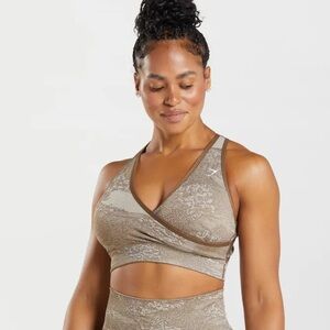 Gymshark Women's Adapt Camo Sports Bra: Size Medium